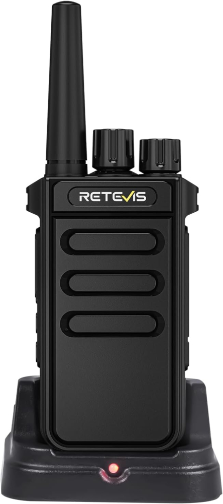 Retevis MateTalk P64 Two Way Radio Digital & Analog, Professional Walkie Talkies Repeater-Compatible, PMR446 License-Free, Group Call, Security, Long Range, for Retailers, Hotels, Properties (1 Pack)
