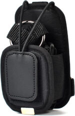 HYS Two Way Radio Case Multi-Functional Adjustable Shoulder Strap Pouch Compatible for Motorola Kenwood Midland Icom Yaesu Baofeng UV-5R Walkie Talkie - Image 6
