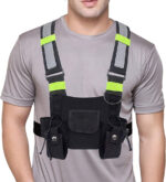 Namvo Universal Radio Chest Harness Rig - Front Pack Pouch Holster Vest Rig Chest Bag Carry Case for Two Way Radio Walkie Talkie - Image 2