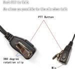 Lsgoodcare 10Pcs Advanced G Shape Police Earpiece Headset PTT Mic Compatible with 2-pin Motorola Radio CP040 CP200 XTNi DTR VL50 - Image 8