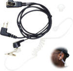 Radio Earpiece，concealed Sonic Tube Earphones 100cm, Private Conversation Ear Piece for Radio for Security, Hotel, Compatible with Motorola Radio Gp, Cp, Sp, Ct, Pro, Xtn, Cls, Spirit Series