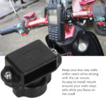 Motorcycle Walkie Talkie Mount, Bike Two Way Radio Holder, Radio Car Air Vent Bracket Hanger for for Anytone, for for Radios - Image 7