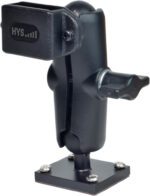 HYS Radio Adjustable Mount, Walkie Talkie Holder Compatible for Motorola Tlkr Baofeng UV5R Kenwood Midland 2 Way Radio, Suit for Car/Truck/Cabin/Desktop