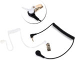 UAYESOK 3.5mm Listen/Receiver Only Air Tube Covert Earpiece Headset With Mushroom Earbuds For 1 Pin Two Way Radio Motorola Kenwood Vertex Yaesu Speaker Mic (10 pcs) - Image 4