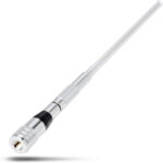 HYS VHF Telescopic Antenna SMA-Male 136-174MHz Foldable Aerial Compatible with YAESU VX-1R VX-2R VX-3R TYT 2 Way Radio