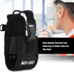 Radio Case Nylon Shoulder Strap Belt Case Holder Bag Pouch for Walkie Talkie FOR police station, emergency rescue, hospital, security office etc - Image 2