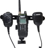 Truck Two Way Radio Holder Car Walkie Talkie Triple Clip Placement Accessory, for Handheld Radio/Speaker Microphone/Mobile Radio Speaker Compatible with Baofeng Kenwood Motorola Quansheng - Image 3