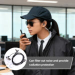 2 Pin Radio Earpiece, Walkie Talkie Earpiece 2 Pin Security Headset Ear Piece for Radio Walkie Talkie Headset Security Ear Pieces for Security Guard Accessories for Retevis Baofeng Kenwood - Image 4