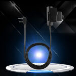 Military Radio Headset PTT Cable Noise Reducing U94 Compatible with UV5R Mobile Adapter 2 PIN Type Headset for Tactical Communication - Image 2