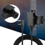Military Radio Headset PTT Cable Noise Reducing U94 Compatible with UV5R Mobile Adapter 2 PIN Type Headset for Tactical Communication - Image 5