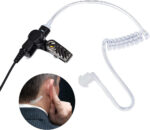 UAYESOK 1-Wire Covert Acoustic Tube Radio Earpiece, 1 Pin Walkie Talkie Headset with PTT Mic Microphone for Motorola CLP446 CLP1010 CLP1040 CLP1060 HKLN4455 HKLN4487 Security Two Way Radio - Image 7