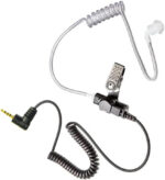 Listen only Covert Acoustic Tube Earpiece Headset for Sepura 1 Pin Tetra Radio SRP2000 SRP3000 SRH3500 and SRH3800