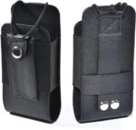UAYESOK Walkie Talkie Pouch, Multi-Function Holder Case Police Tactical Radio Holster for Baofeng Kenwood President Icom Midland Retevis Yaesu Motorola DP1400 CP040 GP88 DP4400 Two Way Radio - Image 9