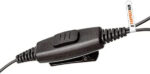 EarpieceHub Double PTT Microphone Earpiece Headset for ICOM Radio 2 Pin - Image 2