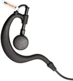 G-Shape Earpiece Headset with In-Line PTT Mic Compatible with Hytera HYT Two WAY Radio PD700, PD702, PD705, PD780, PD782, PD785, PT580H, PT-580 - Image 2