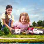 SCHLEICH Horse Club - 90 PC Mobile Vet with Trailer Playset - Includes Toy Horse Figurine, Poseable Veterinarian Figure, Moveable Truck and Accessories - Interactive Play Toys for Kids Ages 5+| 42704 - Image 18