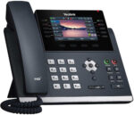 Yealink SIP-T46U Productivity Enhancing IP Power over Ethernet Corded Phone with Optima HD Voice Technology and 4.3 Inch TFT LCD Colour Display with Backlight (480 x 272 Pixel) – Black - Image 2