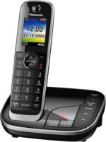 Panasonic KX-TGJ424EB Landline Phone Cordless, House phones, Automated Call Blocker, Answer machine, Colour Display, Quad Handset - Black - Image 2