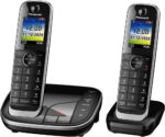 Panasonic KX-TGJ424EB Landline Phone Cordless, House phones, Automated Call Blocker, Answer machine, Colour Display, Quad Handset - Black - Image 3