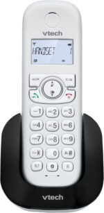 VTech CS1501 DECT Cordless Phone with Call Block, 2 Handsets, Intercom, Landline House Phones, White, Caller ID/Call Waiting, Redial, Handsfree, illuminated Display and Keypad - Image 3