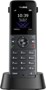 Yealink W73P Cordless DECT IP Phone System Bundle Package, HD Voice, Modern Design, 1.8 Inch TFT Colour Display, HAC Compliant (Includes 1 x W73H Handset & 1 x W70B Base Station) – Space Grey - Image 4