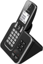 Panasonic KX-TGD322 Cordless Home Phone with Nuisance Call Blocker and Digital Answering Machine - Black & Silver (Pack of 2) - Image 3
