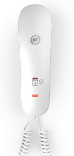 BT Duet 210 Corded Landline House Phone, Home Phone, 10 Number Memory, LED Call Indicator, Mute Facility, Hearing Aid Compatible - Image 2