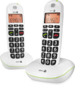 Doro PhoneEasy 100W DECT Cordless Phone with Amplified Sound and Big Buttons, NO Answerphone (Single Set/White) [UK and Irish Version] - Image 2