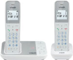 VTech XS1050 DECT Cordless Phone with Answering Machine, 1 Handset, Landline House Phone, AntiBacterial Plastic, Call Block, Volume Booster, Handsfree, Speed Dial, illuminated Display and Keypad - Image 2