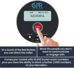 CPR V10000 Landline Call Blocker – Instantly Stop Scam Nuisance calls with the Push of a Button – Manually Block Up to 2,000 Numbers – Easy to Use, No Monthly Fees - Image 4