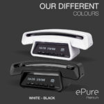 ALCATEL ePure Premium - Cordless Phone DECT With Answering Machine - Classic Design - Smart Display Base - Large Graphic Display - Handsfree - Call Barring - Black - Image 5