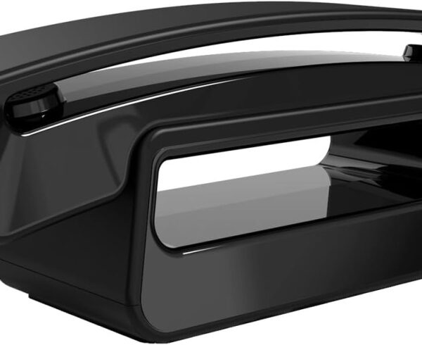 ALCATEL ePure Iconic - DECT Cordless Phone - Classic Design - Large Highly Legible Graphic Display - Handsfree - Call Barring - Black