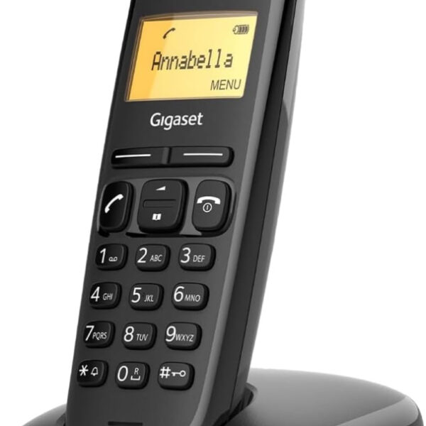 Gigaset A170 - Cordless DECT Telephone - Illuminated Graphic Display - Easy to Use - Simple Installation, Black [UK Version]