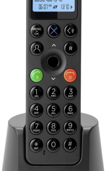 Motorola DOT211 Cordless Landline House Phone, Home Phone, Nuisance Call Blocking, Answer Machine, LCD Backlit Display, Single Handset Pack