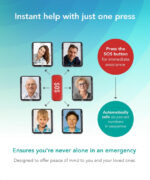 Big Button Landline Phone for Elderly, Hearing Aid Compatible Phone with Amplified Volume for Hard of Hearing, Great dementia aid - Image 3