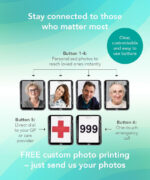 Big Button Landline Phone for Elderly, Hearing Aid Compatible Phone with Amplified Volume for Hard of Hearing, Great dementia aid - Image 4