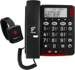 Amplicomms Bigtel 48 Big Button Phone Loud Sound Corded Landline Phones with Hands-free function, Large display, Audio Boost and Extra Loud Ringers, Hearing Aid Compatible Telephone - Image 2