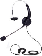 TelPal Corded Call Center Headset Telephone with Dialpad & Monoral Noise Cancelling Headphone HA0021, Wired Analog Home & OfficeTelephone Set Landline - Image 3