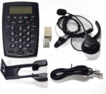 TelPal Corded Call Center Headset Telephone with Dialpad & Monoral Noise Cancelling Headphone HA0021, Wired Analog Home & OfficeTelephone Set Landline - Image 5