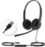 Yealink UH36 USB Headset with Microphone for PC Computer Headset Teams Certified Headsets Noise Cancelling with Mic 3.5mm Jack for Calls and Music (Mono) - Image 5