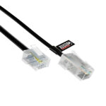 rhinocables RJ11 to RJ45 Cable - Ethernet Patch Network Lead | Reliable Router & Modem Connectivity | ADSL, VoIP, Fax & Phone Compatible | Multiple Lengths & Colours Available (2m,White) - Image 2