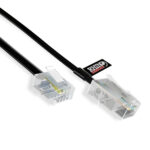 rhinocables RJ11 to RJ45 Cable - Ethernet Patch Network Lead | Reliable Router & Modem Connectivity | ADSL, VoIP, Fax & Phone Compatible | Multiple Lengths & Colours Available (2m,White) - Image 3