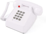 TelPal Corded Telephones Landline Home Phone Single Desk Old School Phone Hearing Impaired Telephones for Seniors Old Fashion Phones for Home & Hotel Wired Telefono Antiguo Extra Loud Ringer - Image 2