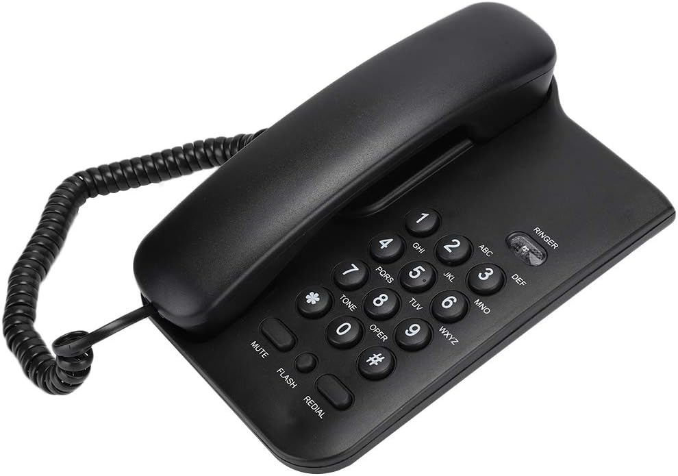 Gaeirt KX-T3026CID Corded Phone home phone Home Landline Phone telephone exchange with Connecting Line and Handset Retro Telephone Office Telephone System home Corded Phones