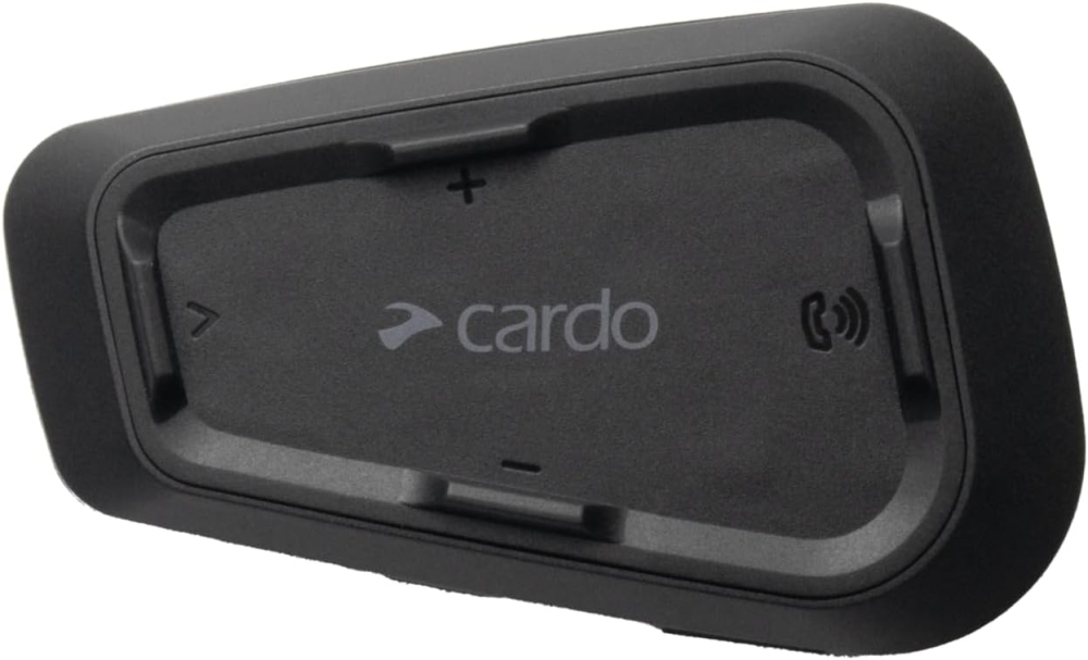 Cardo Spirit Motorcycle Bluetooth Communication Headset - Single Pack, Black