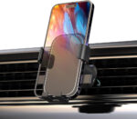 GRIFEMA Car Phone Holder for Air Vent, Automatic Clamp Car Mount, 360° Rotation, One-Hand Operation, Universal Phone Cradle for 4.7''-7'' Smartphones with Case