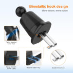 GRIFEMA Car Phone Holder for Air Vent, Automatic Clamp Car Mount, 360° Rotation, One-Hand Operation, Universal Phone Cradle for 4.7''-7'' Smartphones with Case - Image 4