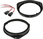 Sound-way Spacer rings adapters and harness kit for 6.5" inch / 165 mm speakers compatible with Fiat, Lancia, Alfa Romeo, Vauxhall, Ford, Peugeot, Citroen, Iveco