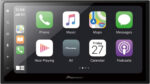 Pioneer SPH-DA250DAB 6.8" 2-DIN Multimedia Player, With Capacitive Touchscreen, Bluetooth, Apple CarPlay, Android Auto, DAB+ Digital Radio, WAZE, black