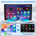 4+64GB 2 Din Android 13 Car Stereo Radio for Honda Jazz GD RHD 2002-2008 w/with Wireless Carplay Android Auto 9" Touch Screen GPS Navi Head Niut Multimedia Player Bluetooth AM/FM Wifi GPS SWC Camera - Image 4